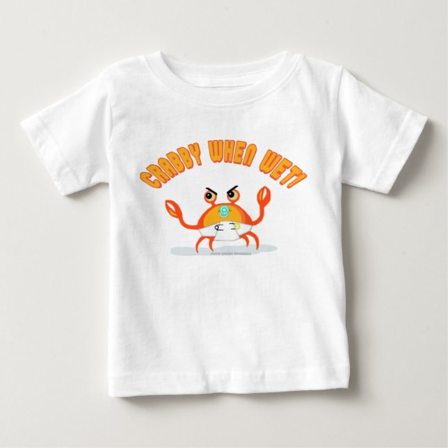 Camiseta para niños pequeños de cangrejo (Anverso)