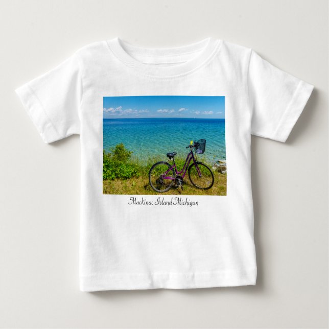 Camiseta para niños pequeños de la isla Mackinac (Anverso)