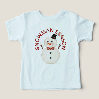 Camiseta para niños pequeños de la temporada del m
