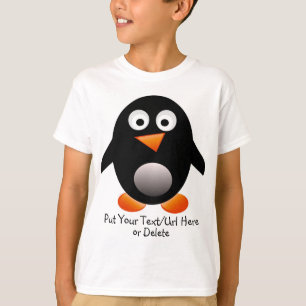 Camiseta para niños pingüinos