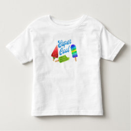 Camiseta para niños Popsicle Super Guay