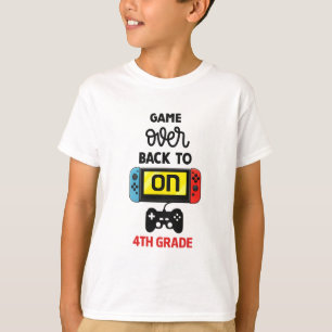 Camiseta para niños primer día de regreso a clases