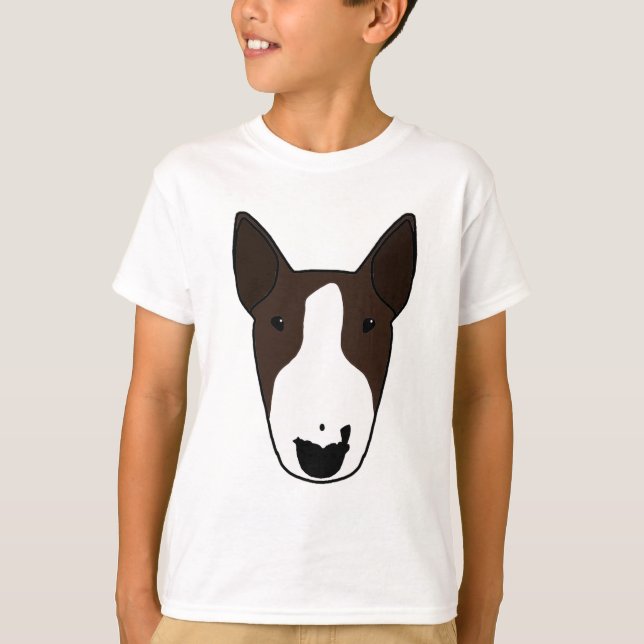 Camiseta para niños Puntii Bull Terrier (Anverso)