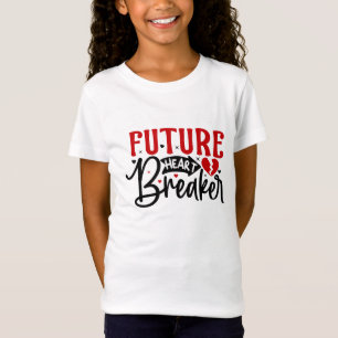 Camiseta para niños que rompe el corazón del futur