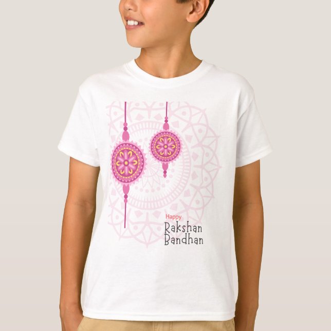 Camiseta para niños Raksha Bandhan (Anverso)