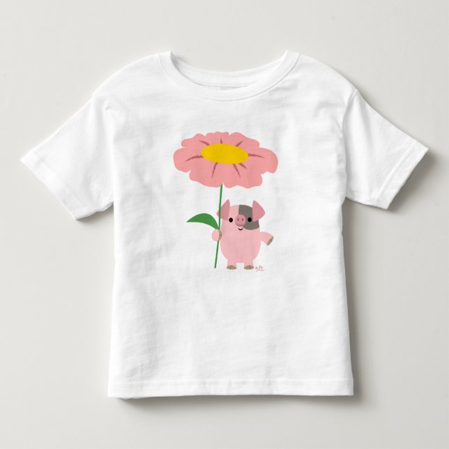 Camiseta para niños regalo (rosa) (Anverso)