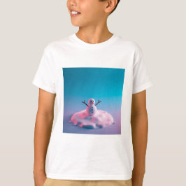 Camiseta para niños Snowman