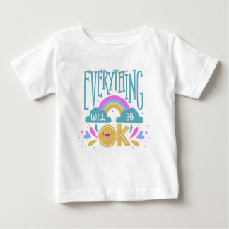 Camiseta para niños Todo estará bien
