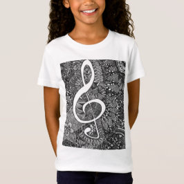 Camiseta para niños Treble Clef