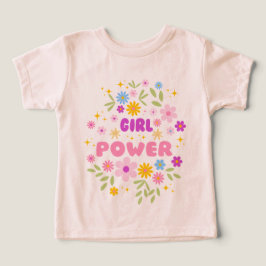 Camiseta para niños y jóvenes "Flower Power 'Poder