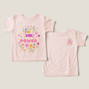 Camiseta para niños y jóvenes "Flower Power 'Poder
