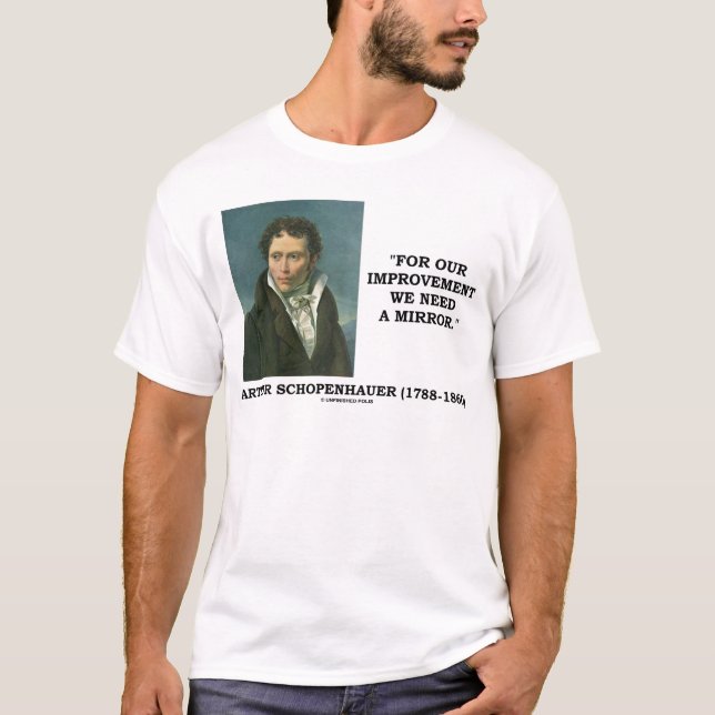 Camiseta Para nuestra mejora necesitamos una cita del (Anverso)