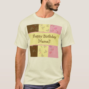 Camiseta para padres de fiesta de helado napolitan