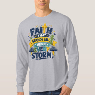 Camiseta Para papá "Fe que se mantiene"