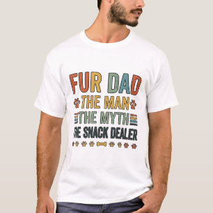 Camiseta Para Papá Fur: El Distribuidor De Snacks