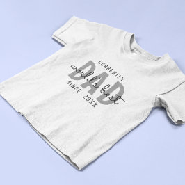Camiseta para papás simples: Mejor Papá del Mundo