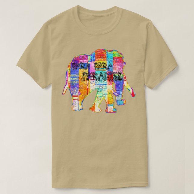 Camiseta Para para paraíso (Diseño del anverso)