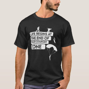 Camiseta Para paracaidistas y soldados en paracaidismo y ju
