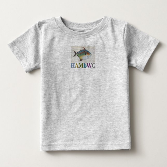 Camiseta para peces Maccarel de HAMbWG Baby (Anverso)