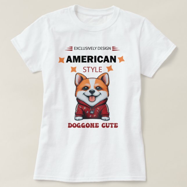 Camiseta para perros (Diseño del anverso)