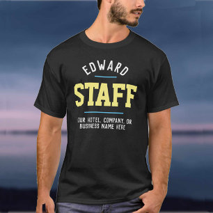 Camiseta para personal de hospitalidad