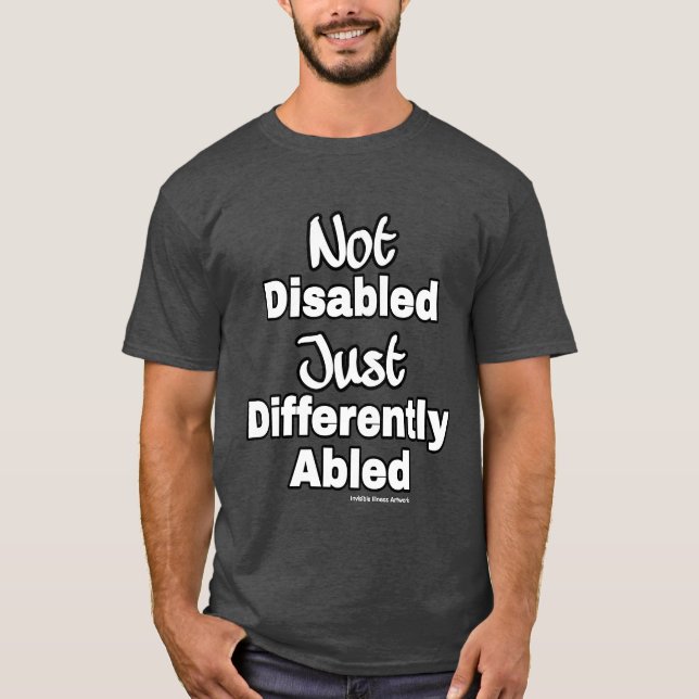 Camiseta para personas con discapacidad (Anverso)