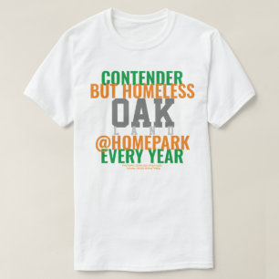 Camiseta para personas sin hogar Oakland Baseball/