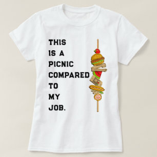 Camiseta para picnic de empresa