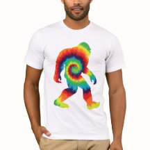 Camiseta para pies gigantes de Tie Dye
