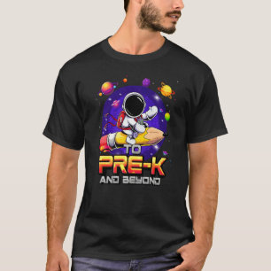 Camiseta Para Predicar Y Más Allá Del Astronauta De Vuelta