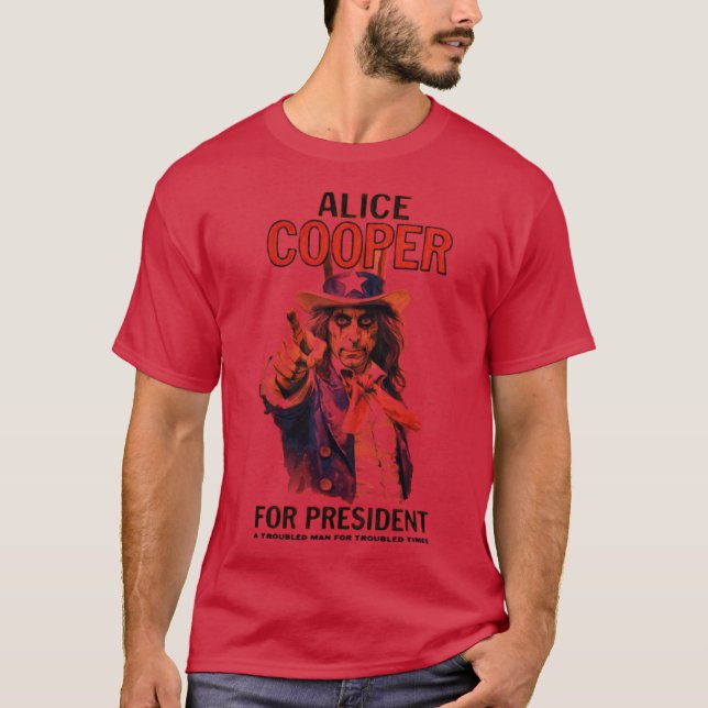 Camiseta Para Presidente V1 divertido (Anverso)