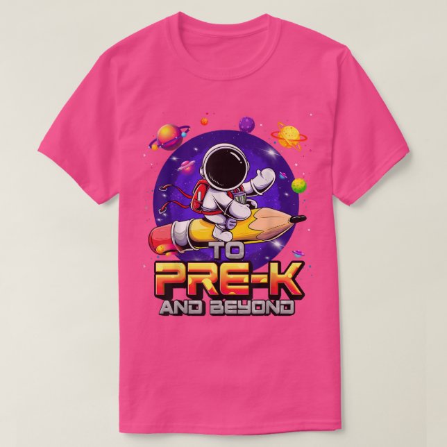 Camiseta Para Prestar Y Más Allá Del Astronauta De Vuelta A (Diseño del anverso)