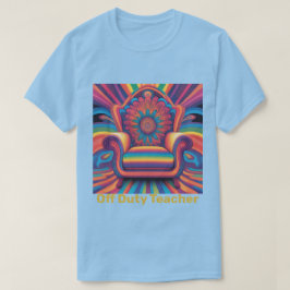 Camiseta para profesores fuera de servicio para ho