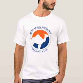 Camiseta Para que tu propio ser verdadero camisón - azul/Na