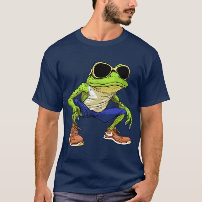 Camiseta para ranas de fitness (Anverso)