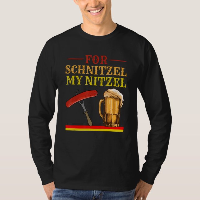 Camiseta Para Schnitzel Mi Nitzel (Anverso)