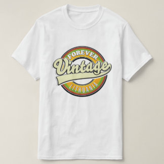 Camiseta Para siempre el logotipo vintage de lithuania.