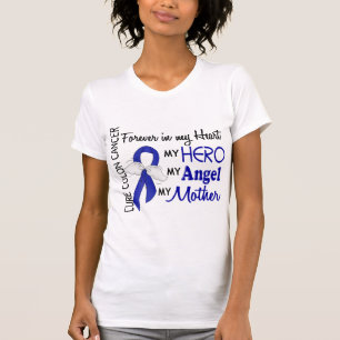 Camiseta Para siempre en mi cáncer de colon de la madre de