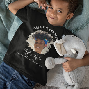 Camiseta Para Siempre En Nuestro Corazón   Foto con efecto 