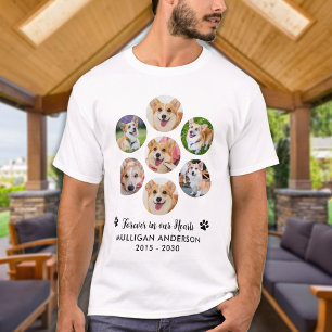 Camiseta Para Siempre En Nuestro Corazón Mascota Memorial 7