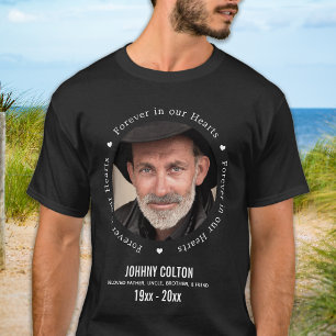 Camiseta Para siempre en nuestro corazón, memoria fotográfi