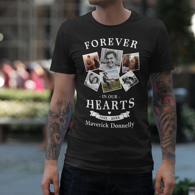 Camiseta Para siempre en nuestro monumento a los corazones (Subido por el creador)