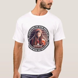 Camiseta Para siempre en nuestros corazones Moderno y simpl