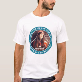 Camiseta Para siempre en nuestros corazones Moderno y simpl