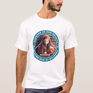 Camiseta Para siempre en nuestros corazones Moderno y simpl