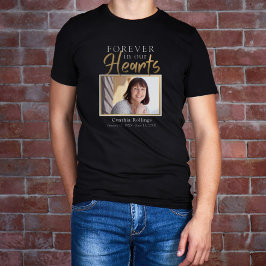 Camiseta Para siempre en nuestros corazones Monumento a la 