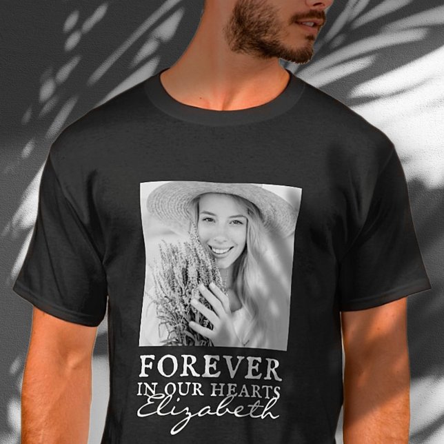 Camiseta Para siempre en nuestros corazones simple Personal (Subido por el creador)
