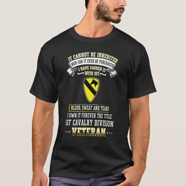 Camiseta Para siempre Título 1ª División de Caballería Día  (Anverso)