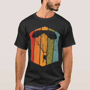 Camiseta Para Skydiver Vintage Paracaidismo al aire libre S