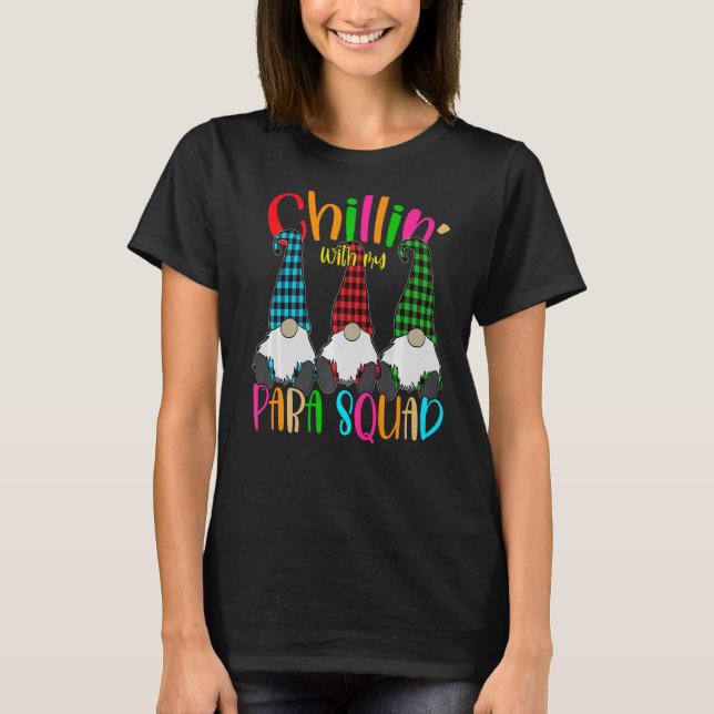 Camiseta Para Squad, navidades de profesores de aka, enfria (Anverso)